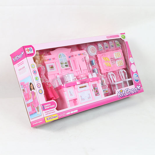 Doll Kitchen Play Set – Cooking Toy for Kids, Ages 3+, Creative Role Play