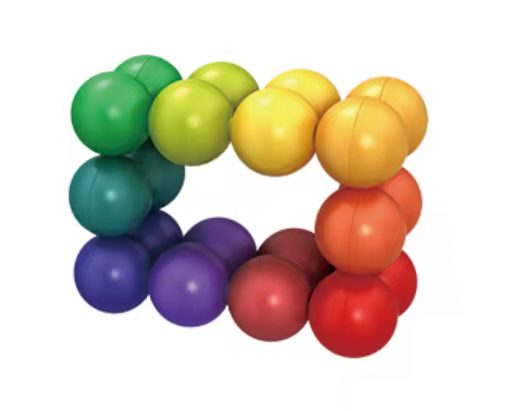 3D Shape Beads Fidget Toy – Sensory Stress Relief for Kids & Adults