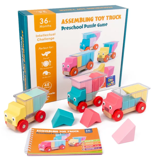 Assembly Smart Truck Building Blocks - Assembling Toy Truck