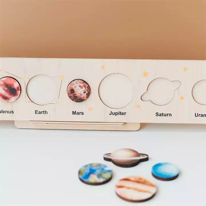 Wooden Solar System Puzzle – Planets Jigsaw Puzzle