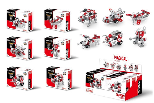 DIY Metal Construction Toys – Multipack Building Set for Kids